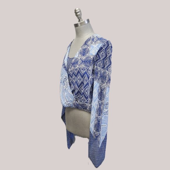 BCBGMaxAzria Silk Blouse - Picture 2 of 4